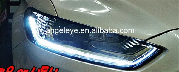 Для Ford Fusion Титан для mondeo светодиодной головного Лампы для мотоциклов объектив проектора свет дальнего света год doble Цвет sy