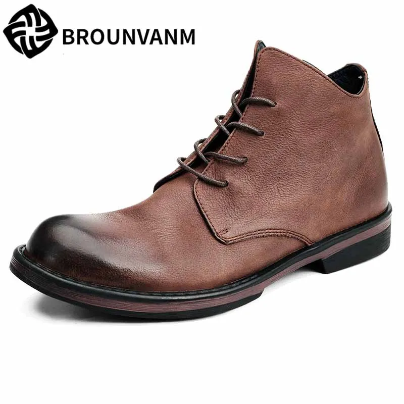 Men's Martin casual boots new Genuine Leather British all-match cowhide youth Chelsea boots autumn winter breathable sneaker
Men's Martin casual boots new Genuine Leather British all-match cowhide youth Chelsea boots autumn winter breathable sneaker