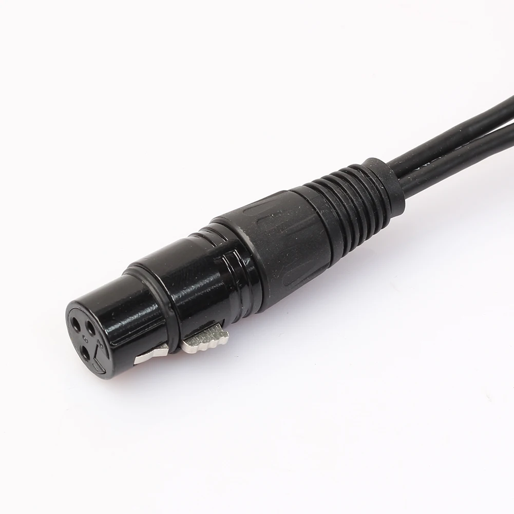 0 3 м 1 фут 3P XLR гнездовой разъем к двойному 2 штекерному разъему Y разветвитель