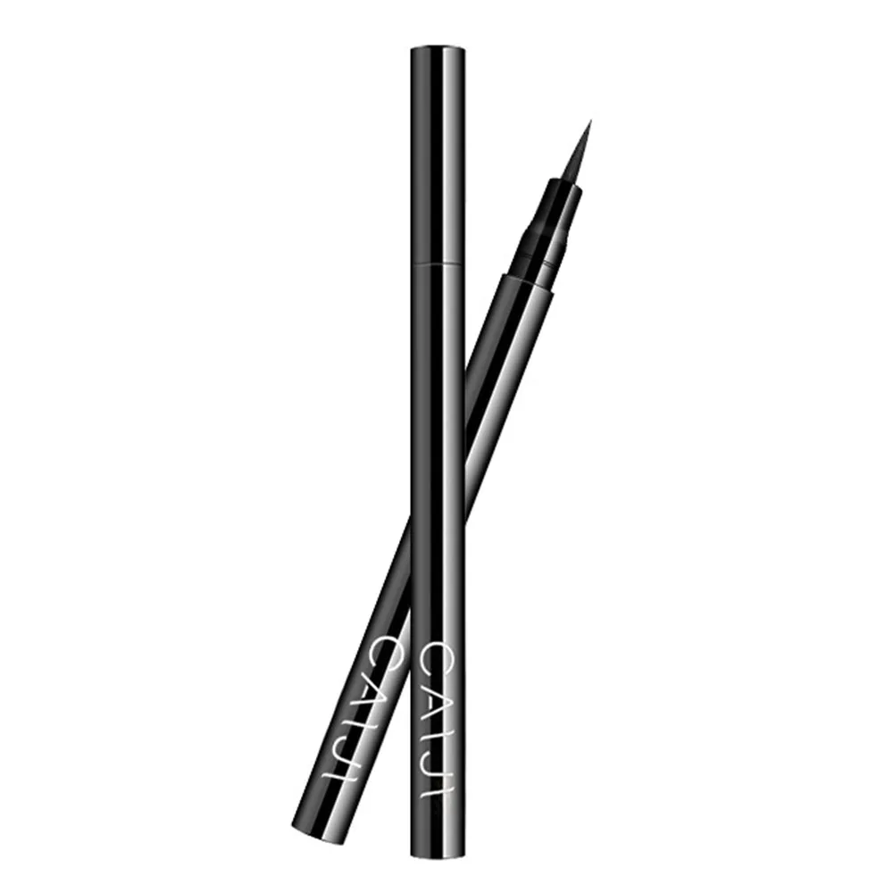 Black Eyeliner Quick-drying Waterproof Pen Accurate Long-lasting Not Blooming Liquid Lady Eyeliner Smooth Makeup Tool TSLM2 - Цвет: as the picture