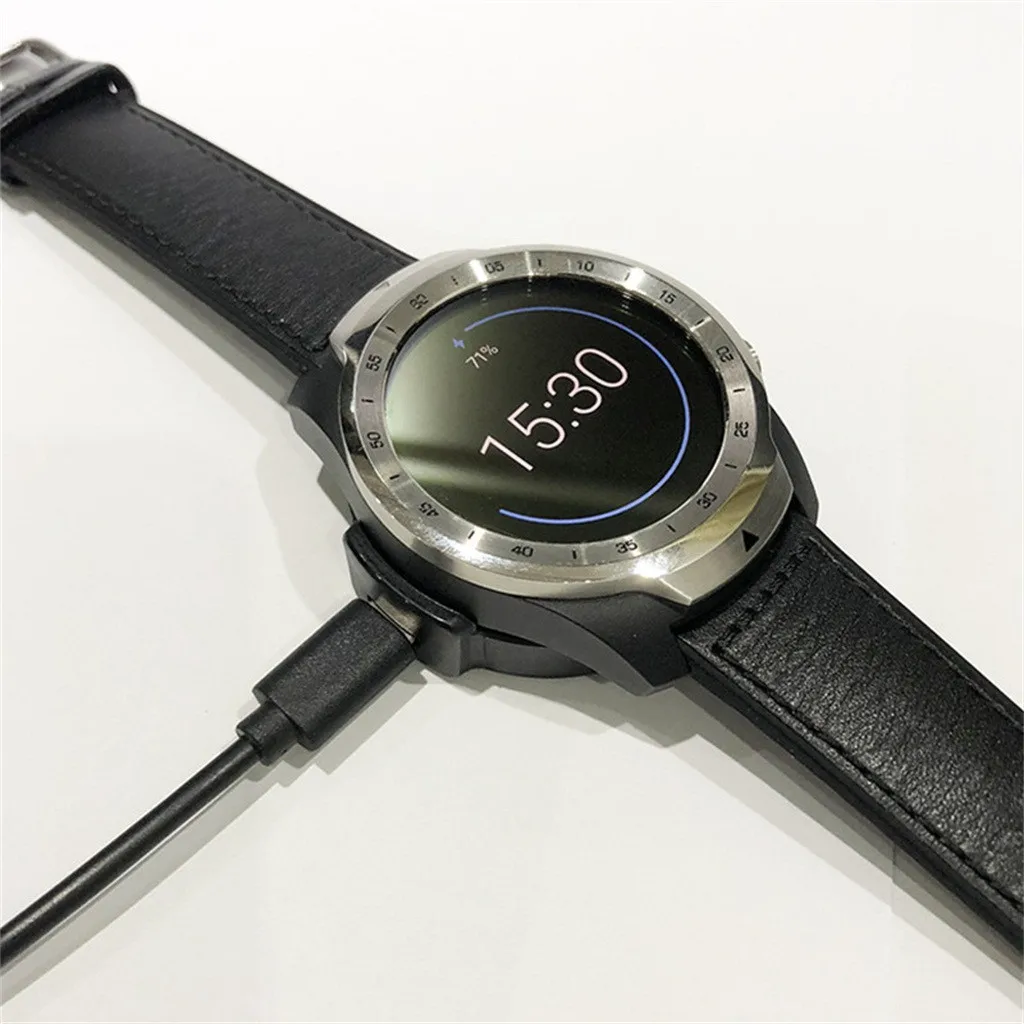 Для Ticwatch Pro часы зарядное устройство Замена Магнитный кабель для зарядного устройства Док Смарт часы долговечные аксессуары#723