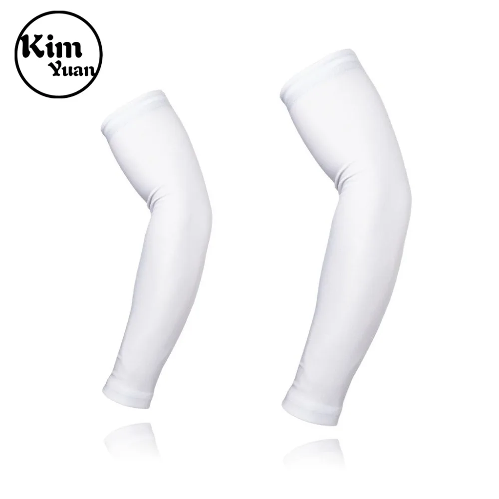 

KIM YUAN Arm Sleeves, Ice Silk UV Protection, Cooling Arm Sleeves, Sun Protection Arm Sleeves for Women Or Men, Cycling Outdoor