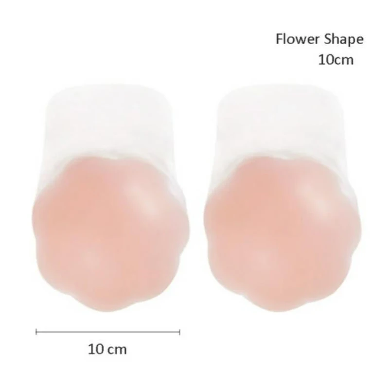 Пуш-ап бюстгальтер с фиксацией Женщины без бретелек самостоятельно липкие накладки на соски многоразовое использование для груди Лифт ленты подкладки бюстгальтера силиконовые невидимые палочки на бюстгальтере - Цвет: huabian