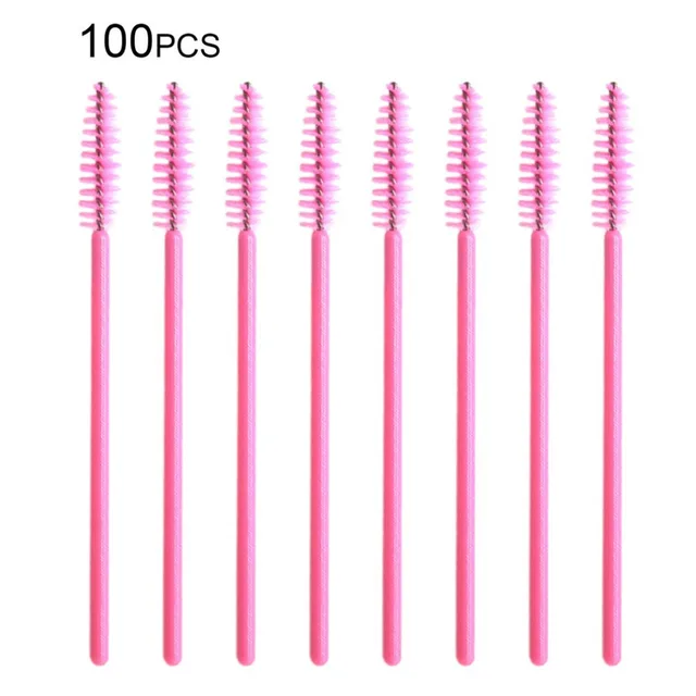 Best Offers 100pcs/lot Disposable Eyelash Extension Brushes Individual Applicators Mascara Brush Makeup Tool Cosmetic Accessories 4 colors Best Offers 100pcs/lot Disposable Eyelash Extension Brushes Individual Applicators Mascara Brush Makeup Tool Cosmetic Accessories 4 colors