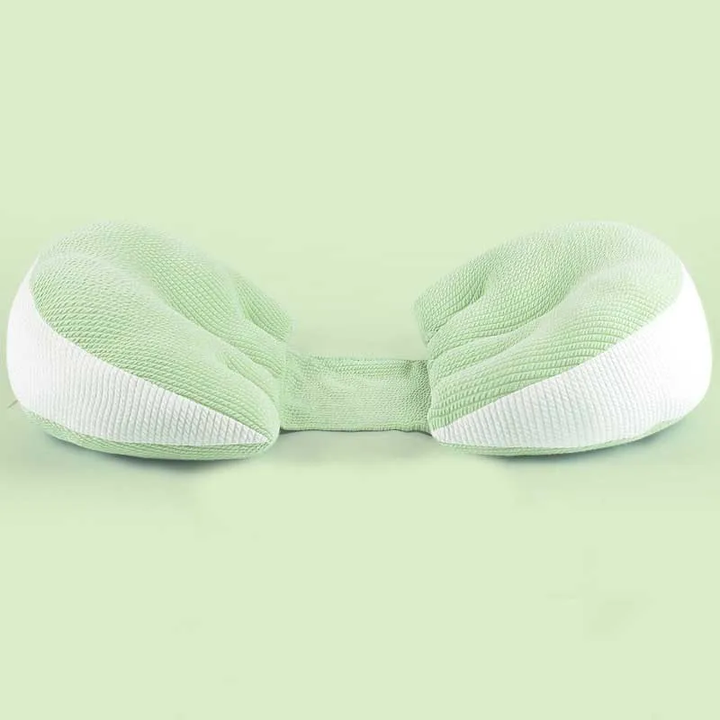 U-образный уход для беременных и матерей после родов подушки для беременных поясная боковая подушка многофункциональная подушка для поддержки живота - Цвет: Green