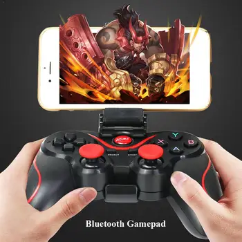 

VIP link T3 Bluetooth Wireless Gamepad S600 STB S3VR Game Controller Joystick For Android IOS Mobile Phones PC Game Handle