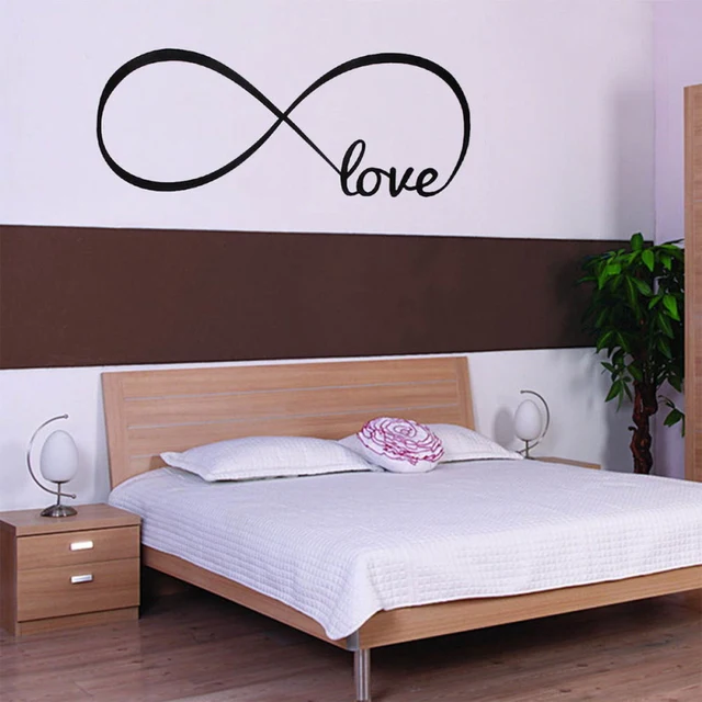 Amore Stampa Romantico Infinito Decori Parete Camera Da Letto ... Amore Stampa Romantico Infinito Decori Parete Camera Da Letto ...