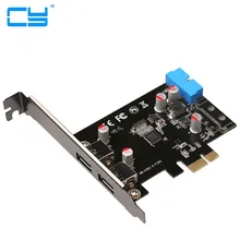 Portas SuperSpeed USB 3.0 PCI-E PCI Express 19-pin USB3.0 pcie Motherboard 20 P Conector de 20 pinos