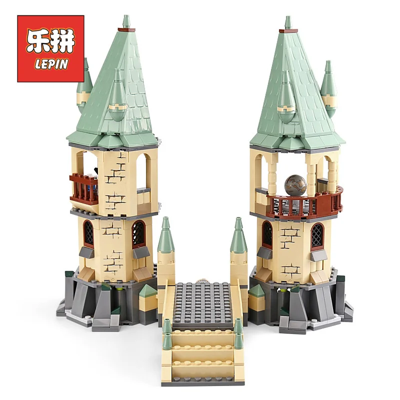 

Lepin Movie Blocks 16028 the Magic School Hogwarts Castle Set 4867 Model Building Kits Blocks Bricks Educational DIY Toys Lepin