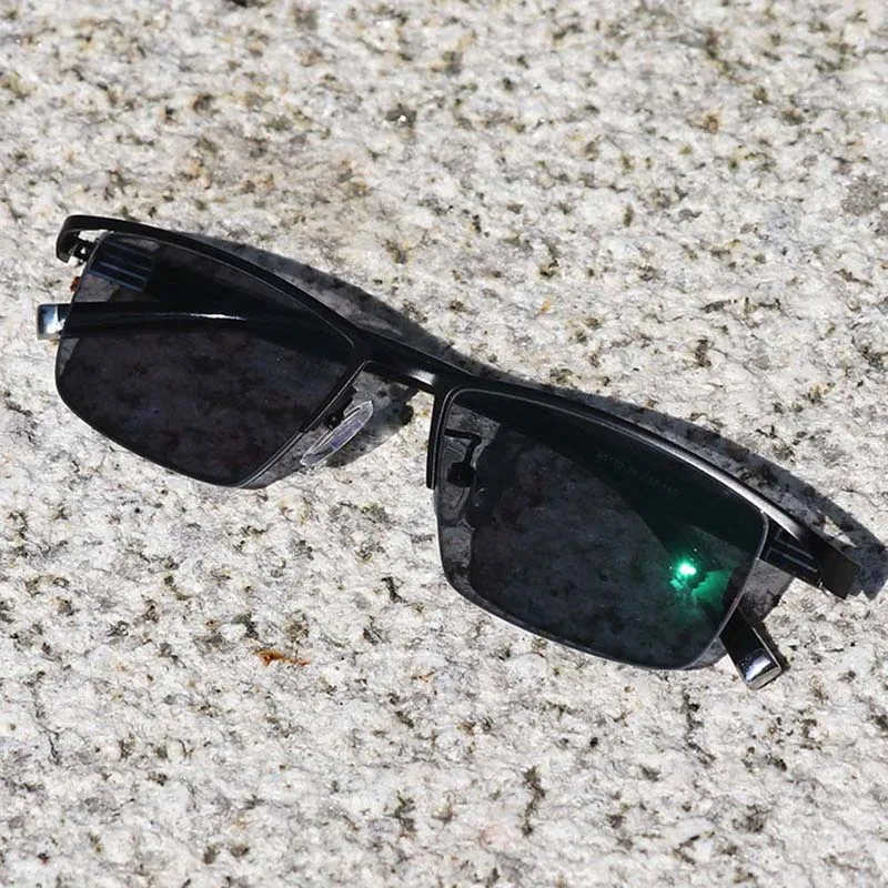 Fashion neutral reading glasses multi-focus progressive reading glasses transition sun optical color changing glasses