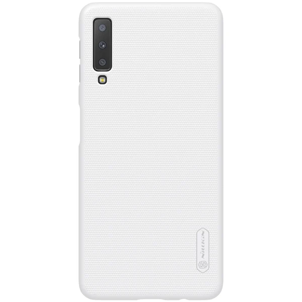 Белый Для samsung Galaxy A7 чехол NILLKIN Супер Матовый Защитный пластиковый жесткий чехол для задней панели телефона s для samsung Galaxy A7 чехлы - Цвет: Белый