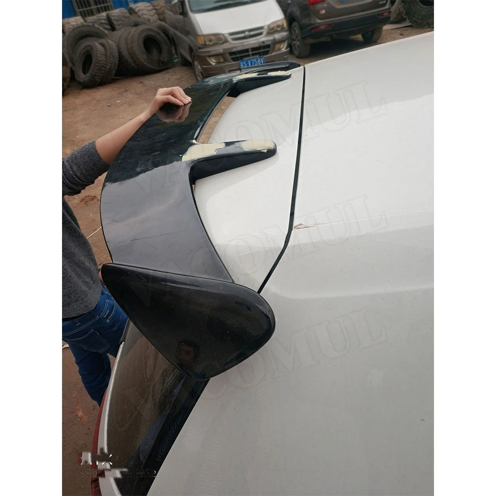 Углеродного волокна задний крыша крылья спойлера ДЛЯ VW Golf 7 VII MK7 MK7.5- стайлинга автомобилей