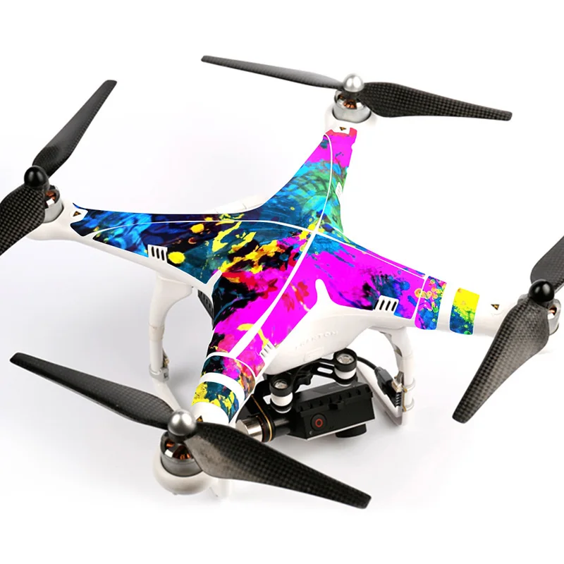 Для DJI Phantom 2 последнее поступление винил Пользовательские водостойким клеем
