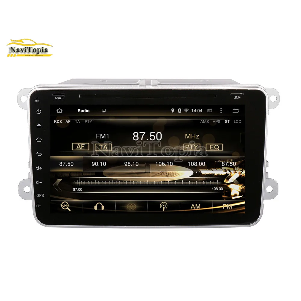 Flash Deal NAVITOPIA 4G RAM 64G ROM PX6 Android 9.0 Car DVD GPS Navigation for VW Passat B7/Passat Variant/Passat CC/Touran/Golf V VI 10