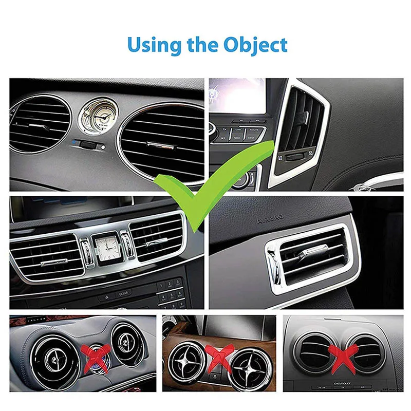 Универсальный автомобильный держатель для телефона Air Vent клип крепление