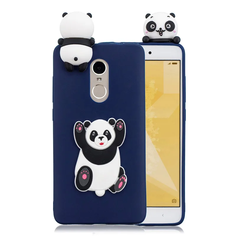 S Для Xiaomi Redmi Note 4X чехол для Coque Xiomi Xiaomi Redmi Note 4 4X чехол 3D единорог панда кукла игрушка Мягкий силиконовый чехол для телефона - Цвет: S