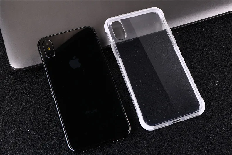 10 шт./партия чехол для iphone 6 s 6s plus iphone X 10 роскошный силиконовый прозрачный 7 plus Coque для iphone 8 Plus iphone 7 plus чехлы