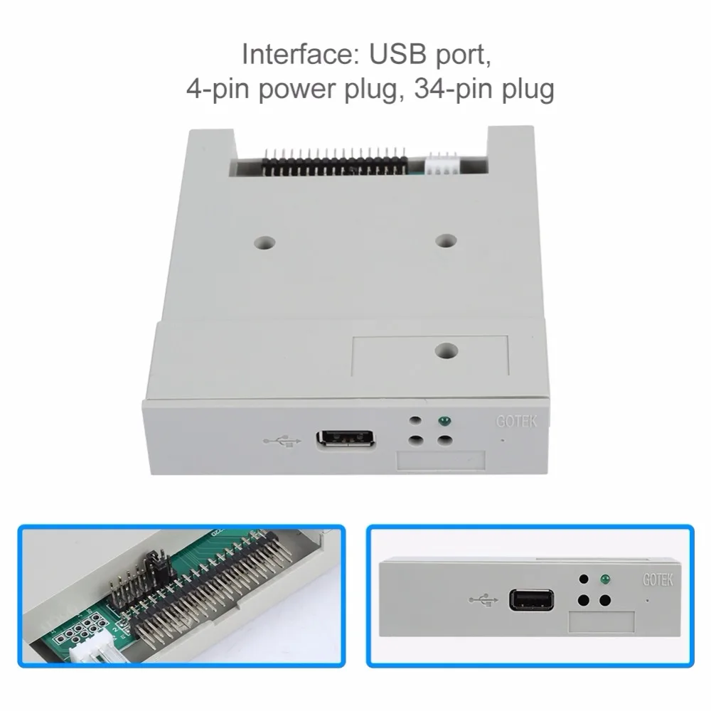 SFR1M44-U 3,5 дюйма 1,44 МБ USB SSD usb-эмулятор флоппи-дисковода для управления промышленным оборудованием Plug and Play высокая защита данных безопасности