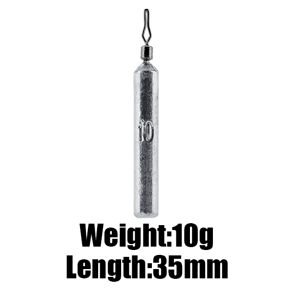 10G 10PCS SeaKnight SK02 распределительная Платина 10 шт./партия 2,5 г 5 г 7 г 10 г Цилиндрические Аксессуары определенной формы с прочный разъем рыболовные снасти дропшиппинг - Цвет: 10G 10PCS