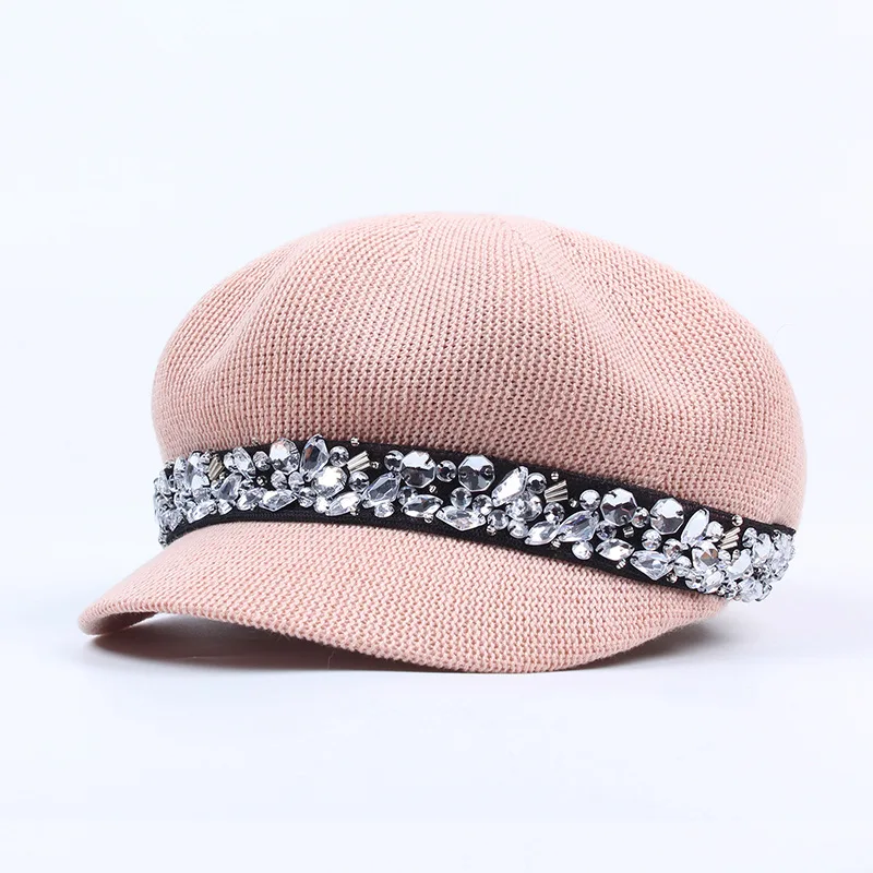

Spring Summer Accessories Female Hat Octagonal Caps Breathable Sun Hats For Girls Fashion Women's Hat Baseball Cap Snapback