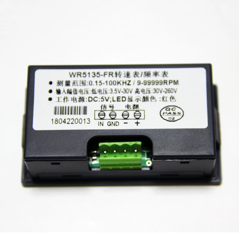 Пять бит Дисплей 5135 цифровой частоты Панель Таблица 12V24V цифровой Дисплей Тахометр двигателя спидометр