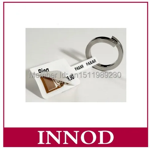 Uhf rfid бирка для ювелирных изделий 840-860 МГц Пассивный/Alien H3 чип для uhf RFID бирка для ювелирных изделий клеящаяся бумага для этикеток iso18000 6c
