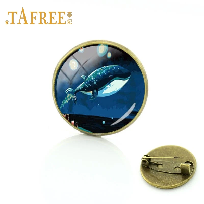 TAFREE Цвет полосатый брошь "Зебра" прослушивания музыки к счастливому танцы гориллы брошь Для женщин Для мужчин брошь ювелирные изделия TB61 - Окраска металла: TB64