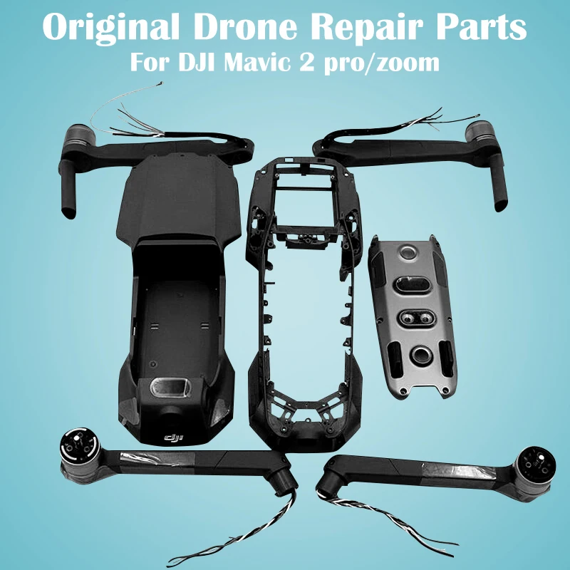 Оригинальные запасные части для DJI Mavic 2 pro/zoom правая левая задняя рука Верхняя