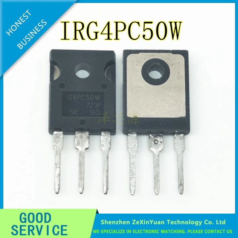 10 шт./лот IRG4PC50W IRG4PC50WPBF IGBT 600 В 55A 200 Вт к-247