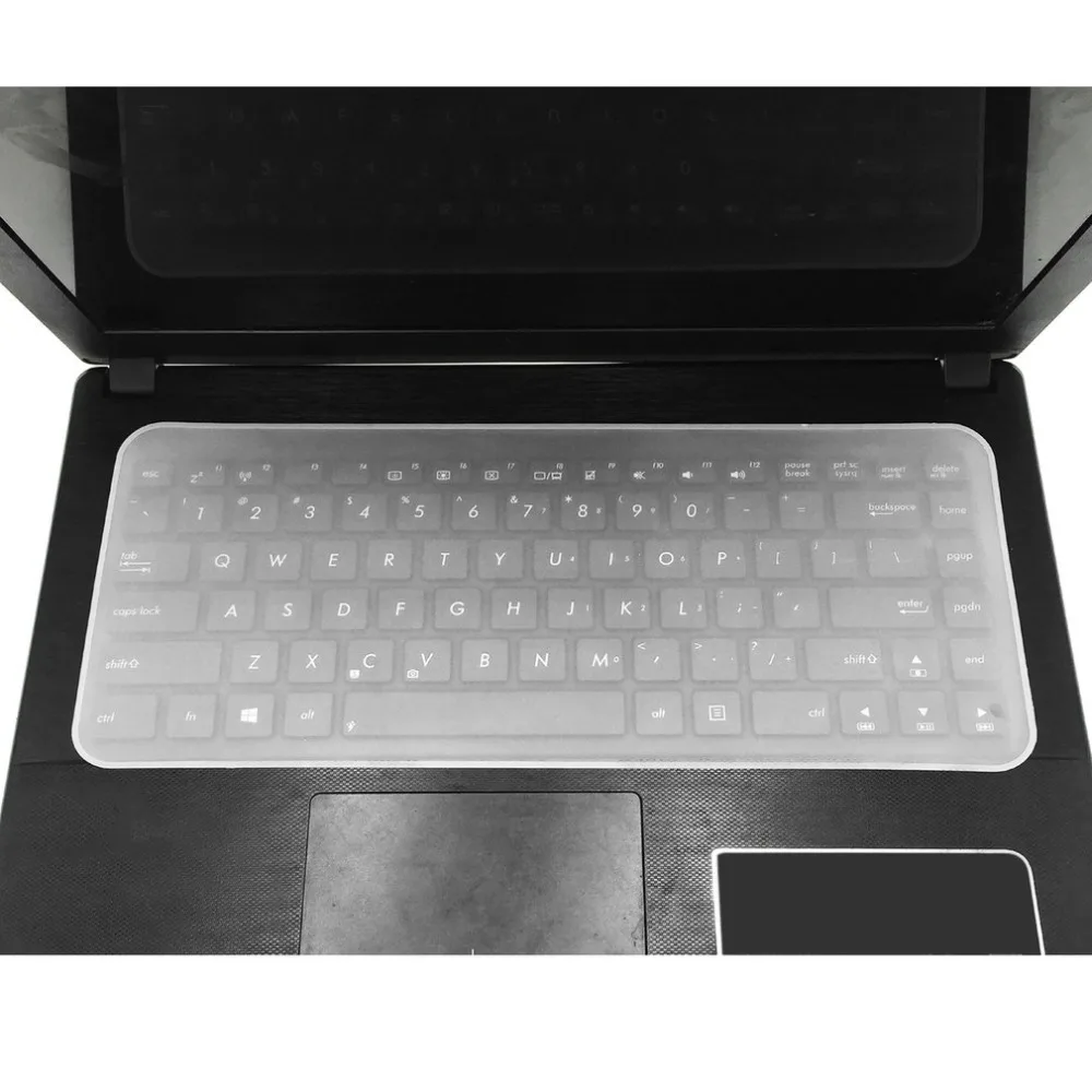 Клавиатура кожного покрова, Водонепроницаемый, пыле силиконовой пленки, Tablet Keyboard протектор, для 13-17 дюймов Тетрадь