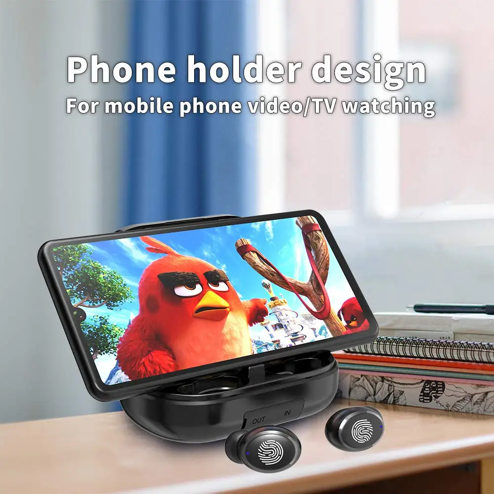 FEIKU беспроводные Bluetooth наушники стерео Hi-Fi звук беспроводные наушники TWS 5,0 Bluetooth гарнитура вкладыши с 4000 мАч