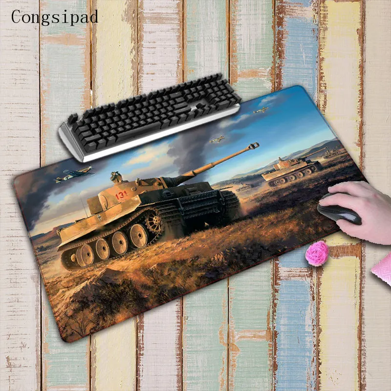 Congsipad 90*40 см World of Tanks большой коврик для мыши Коврик для мыши Notbook компьютерный коврик для мыши большой игровой коврик оверлок край коврик для мыши