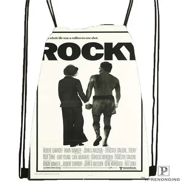Custom rocky-montage походная сумка на шнурке Cute Daypack Kids Satchel(черная спина) 31x40 cm#20180611-02-91 - Цвет: Drawstring Backpack