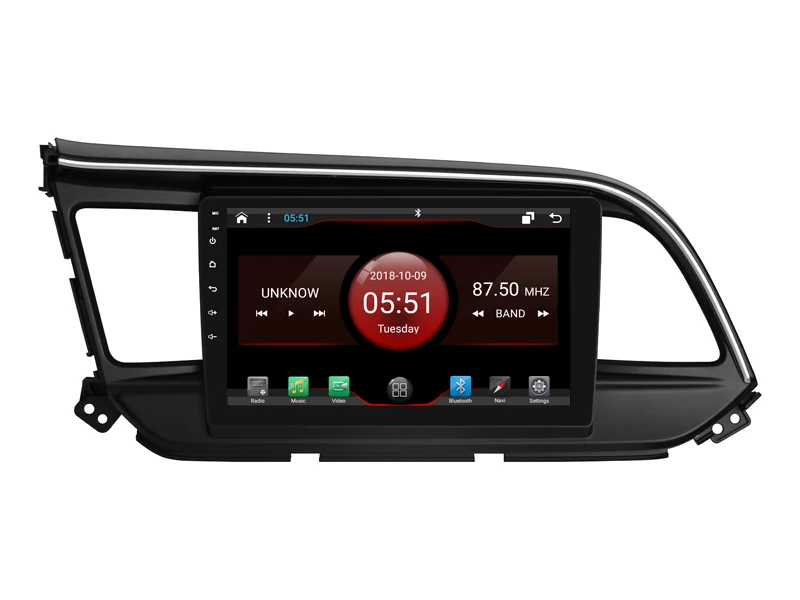 Автомагнитола Elanmey android 8 1 для Hyundai elantra 2019 автомобильные аксессуары DSP устройство