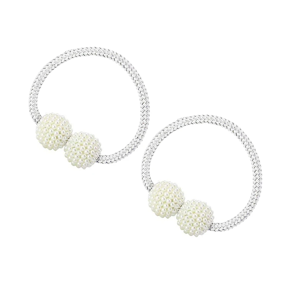 Curtain Tiebacks Plush Alloy Hanging Belts Ropes Curtain Holdback Buckles Clasp Clips Curtain Accessories Hook Holder Decor