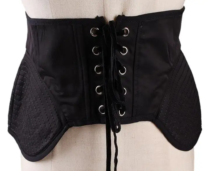 Прямые продажи, Cinto Feminino Bandoleira Gg пояс, новинка, женский, дикая строчка, с рюшами, на молнии, пояс, ультра широкий - Цвет: Черный