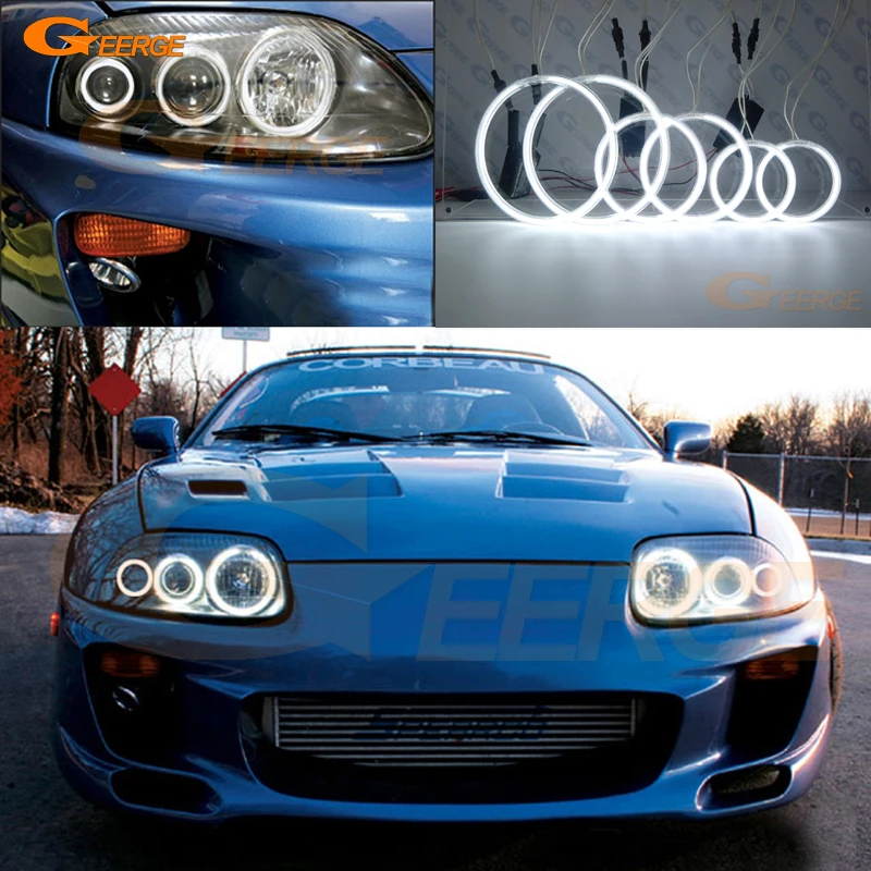 Super Bright White LED Interior Light Kit for Toyota Supra JZA80 1993-2002