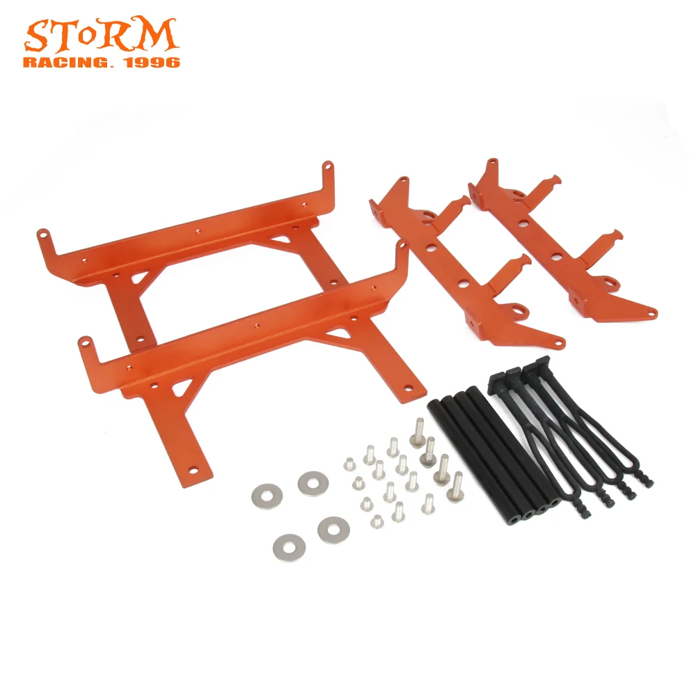Motorcycle Radiator Cooler Guard Bracket Protection For KTM SX SXF XCF 125 150 250 300 400 450 2016 All Models 125-500 2017-2018 Motorcycle Radiator Cooler Guard Bracket Protection For KTM SX SXF XCF 125 150 250 300 400 450 2016 All Models 125-500 2017-2018