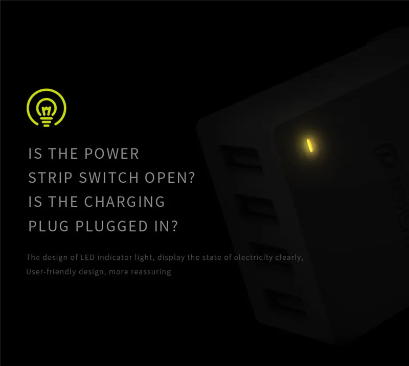WSKEN 4 порта Смарт USB настенное зарядное устройство 5 В 2.1A зарядное устройство для путешествий зарядный адаптер для смартфона и ПК планшет универсальный ЕС США Великобритания разъем