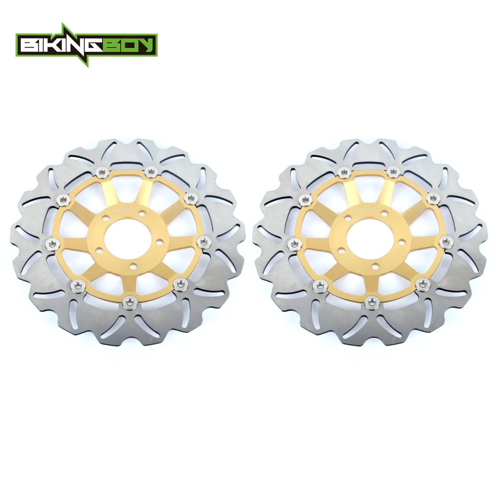 BIKINGBOY для SUZUKI GSXR 600 92-93 GSXR 750 89-90 GSXR 1000 89-92 GSXR750W 91-95 GSXR1000W 93-00 передние тормозные диски роторы