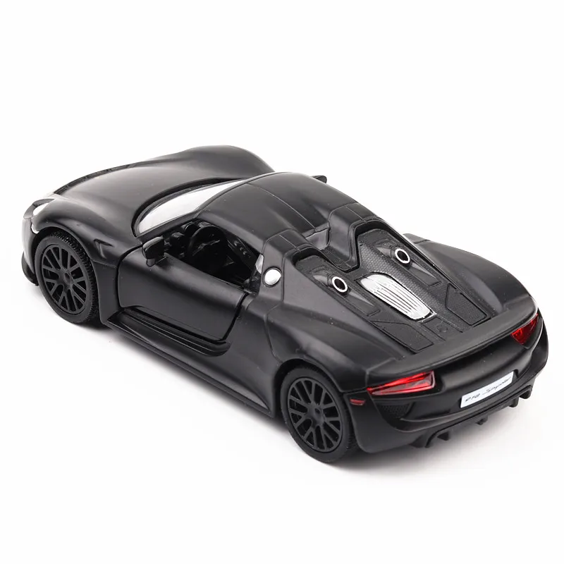 Модель 1/36 литая матовая черная Автомобильная серия Pors918 # CH554030M корпус из сплава 5