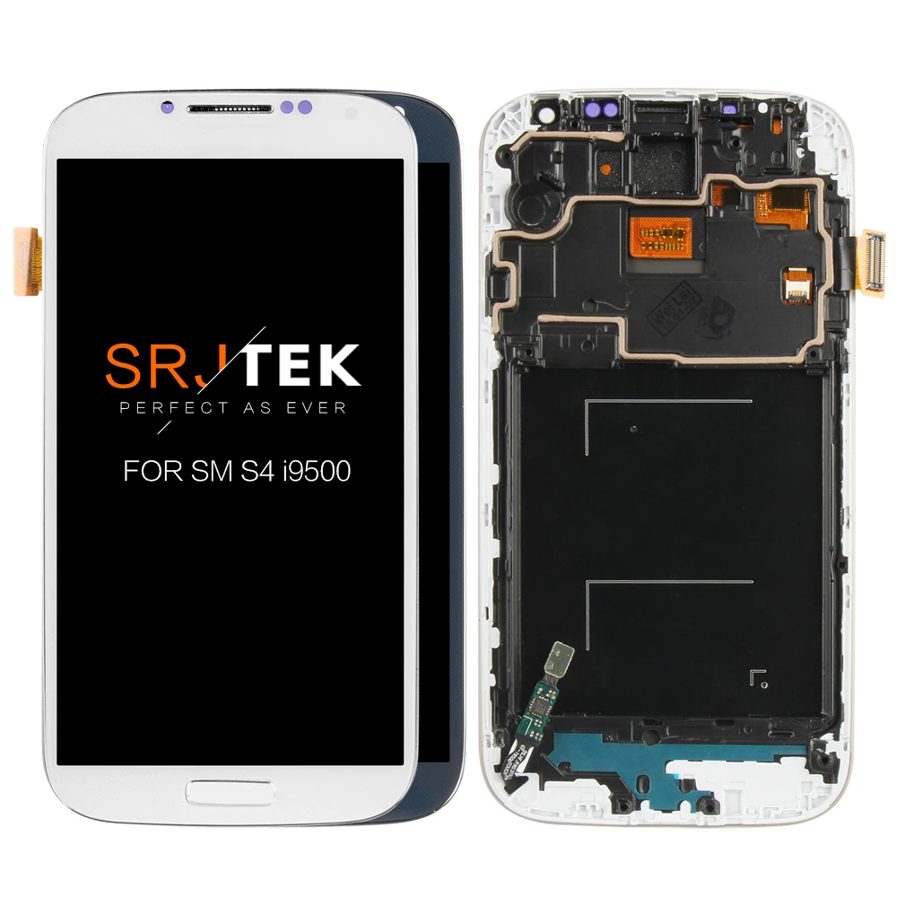 

5.0'' IPS LCD For Samsung S4 Display Touch Screen with Frame GT-i9505 Digitizer LCD For Samsung Galaxy S4 LCD Display Screen