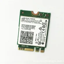 AC3165 2,4 г/5 г NGFF M.2 встроенный NIC 433 м Беспроводной сетевой карты с Bluetooth 4,0 для портативных ПК