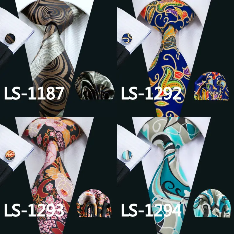 LS-337, хит, мужской галстук, синий, в полоску, шелк, жаккардовый плетеный галстук, галстук, Hanky, запонки, набор для мужчин, официальный, для свадьбы, вечеринки, бизнеса