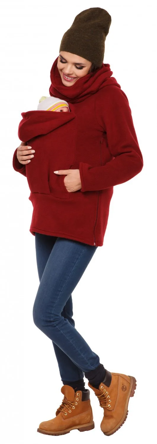 Многофункциональная куртка-кенгуру с капюшоном для беременных, женская одежда для беременных, верхняя одежда