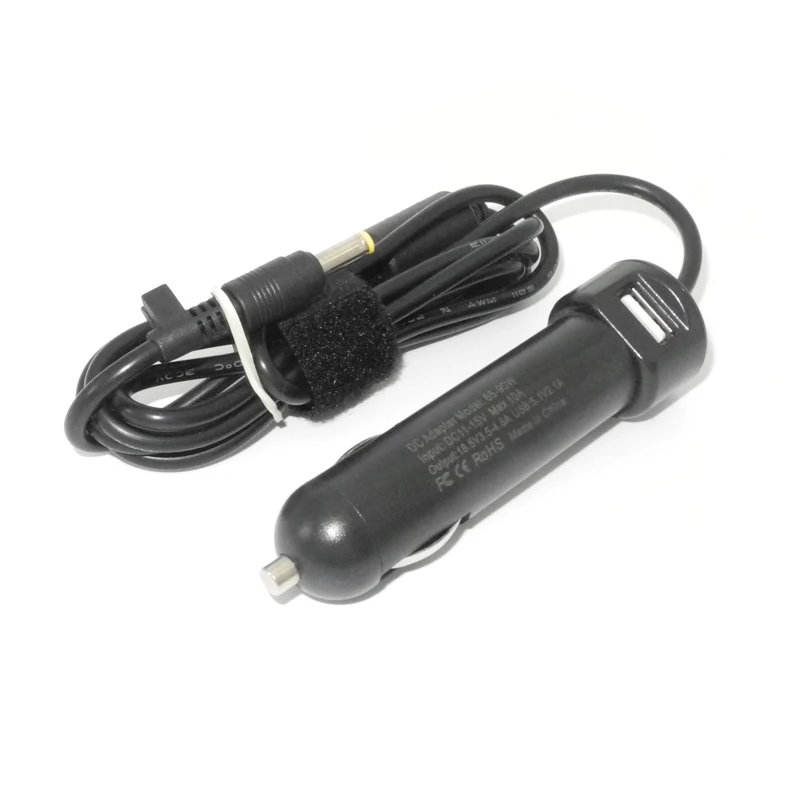 18.5v 3.5a 65w Laptop Car Charger For Hp Compaq 610 615 620 621 530 510 550 Power Adapter 5.1v 2