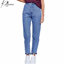 Новинка, зимние модные женские джинсы с высокой талией, джинсы для мам, большие размеры, джинсы для женщин в стиле бойфренд, джинсы-карандаш, обтягивающие джинсы для женщин