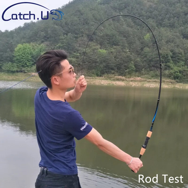 Catch.U спиннинг Удочка 7 &quotM Action 6 12 г из углеродного волокна для забрасывания