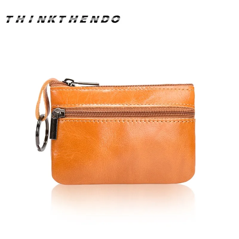 Light Brown Модные женские туфли Для мужчин детское мини-платье бумажник Женские портмоне с двойной молнией Многофункциональный маленький кошелек для кредитных карт брелок-кошелек - Цвет: Light Brown