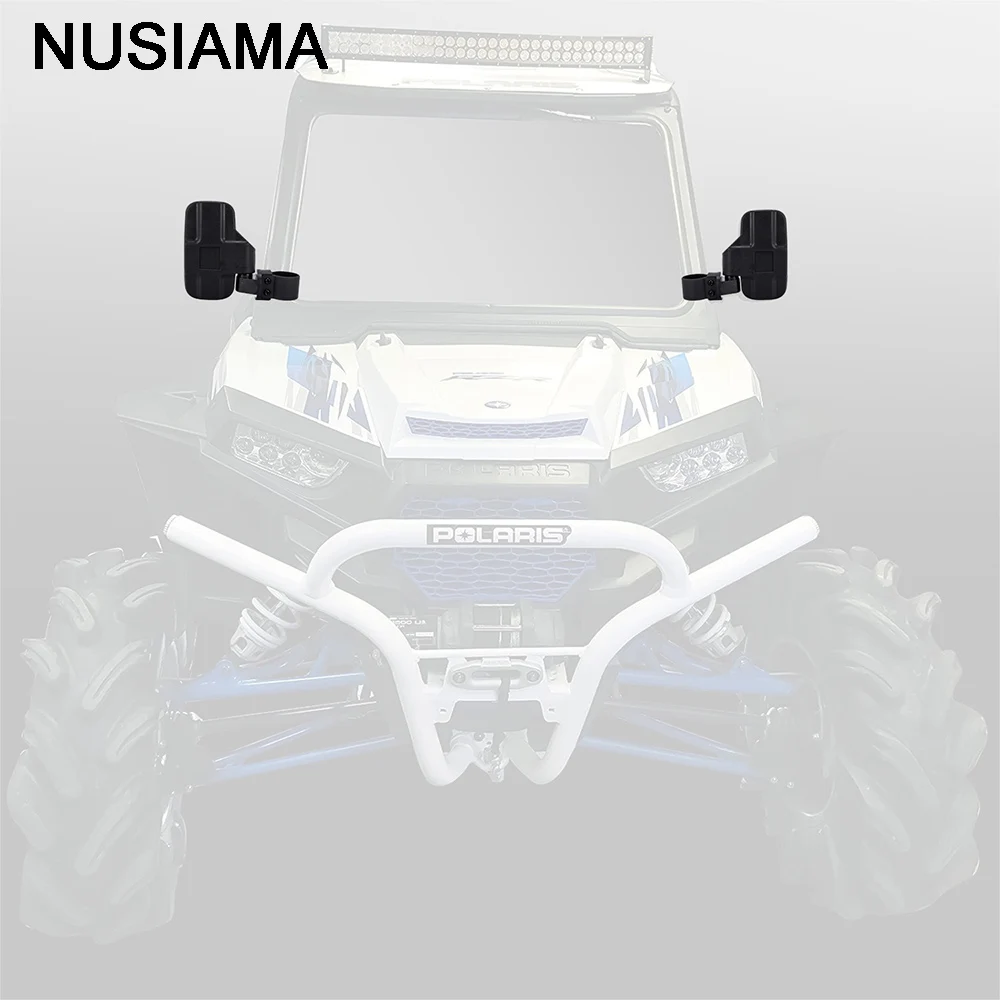 Черный CNC мотоцикл зеркало заднего вида ATV UTV боковое зеркало мотоцикл мотокросса автомобильные аксессуары для Polaris RZR 1000 для Yamaha